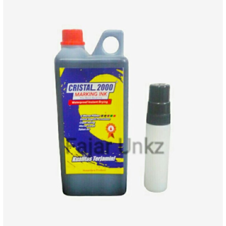 

Tinta Spidol Permanent Karung Refill Cristal 2000 Kemasan 1 Liter