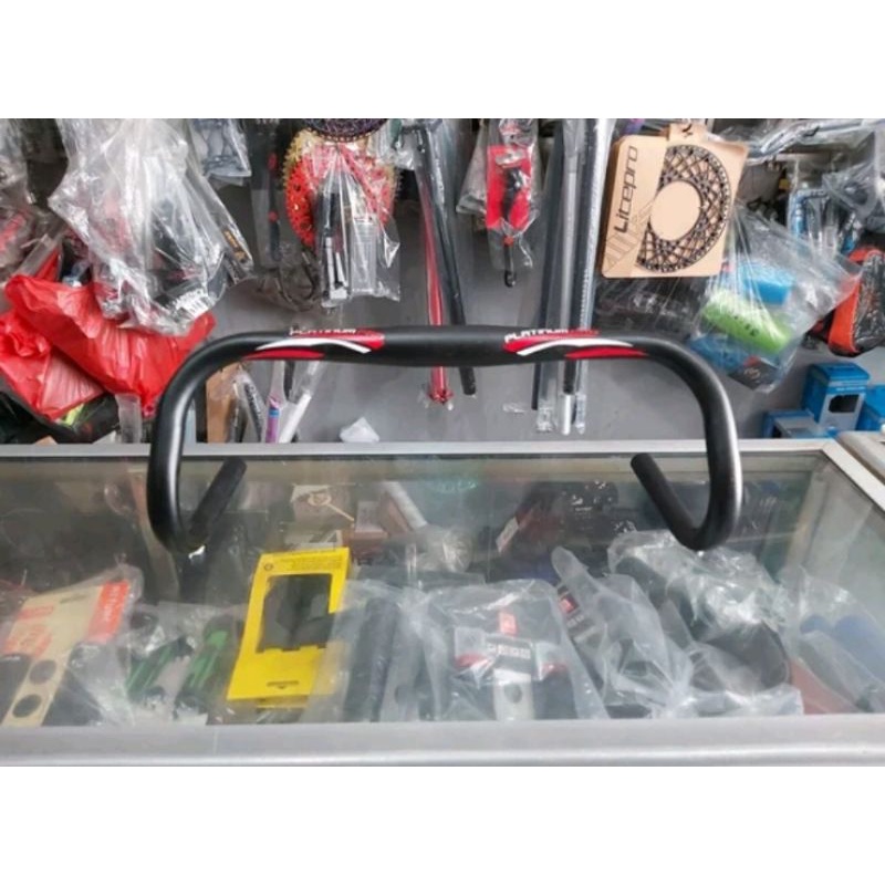 STANG BALAP SETANG BALAP SEPEDA DROPBAR PLATINUM PRO OVERSIZE ALOY