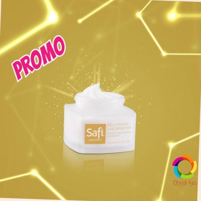 ☆ HARGA HEBOH BOSKU ☆ Safi Age Defy Series | Day Night 25 40g | Gold Water 30 100 | Youth Elixir | Serum Essence