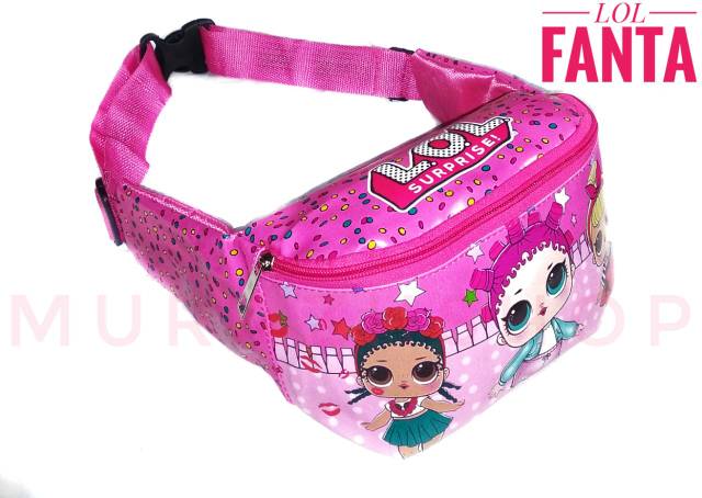 Best Seller! WAIST BAG KIDS KARAKTER LOL SURPRISE /TAS PINGGANG ANAK MURAH