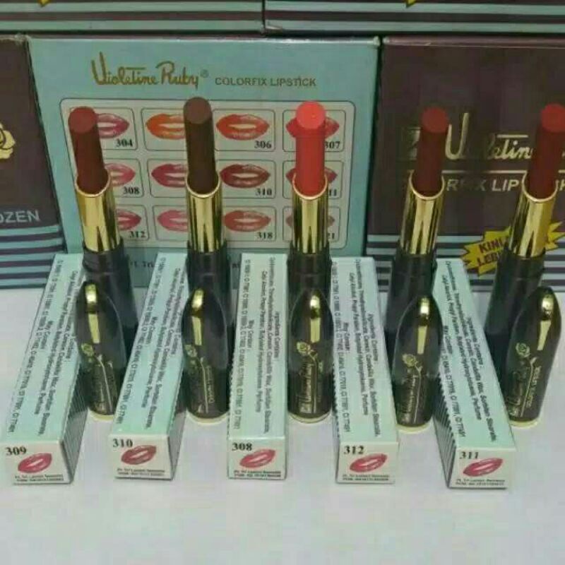 lipstick violentine ruby