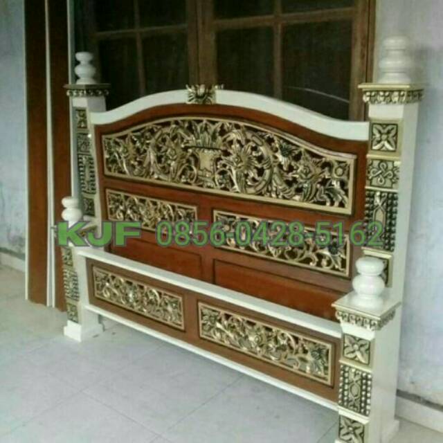 Tempat tidur jati dipan jati rahwana jati I dipan kamar tidur tempat tidur anak nakas meja rias