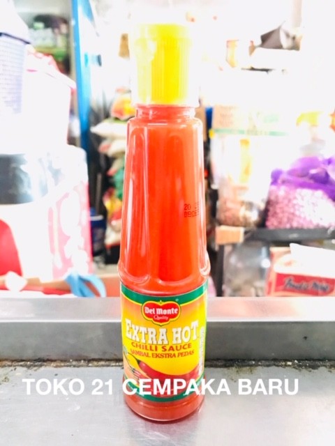 

Delmonte Extra Hot Chilli Sauce Botol 135 ml | Saus Delmonte 135ml
