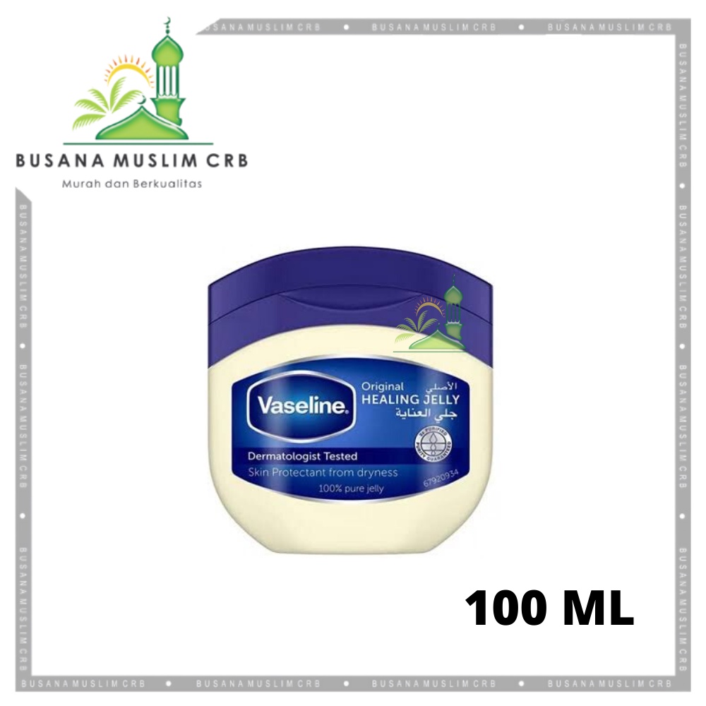 [Bisa COD] Vaseline Arab Original | Vaseline Healing Jelly Pure Jelly 100 ml | Vaseline Asli 50 ml