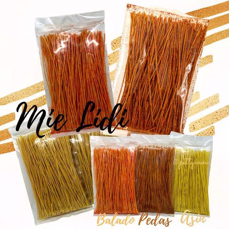 

Mie Lidi Jajanan SD PEDAS-BALADO-ASIN GURIH