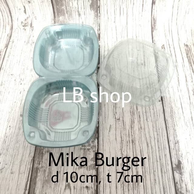 

Mika burger harga per 50pcs