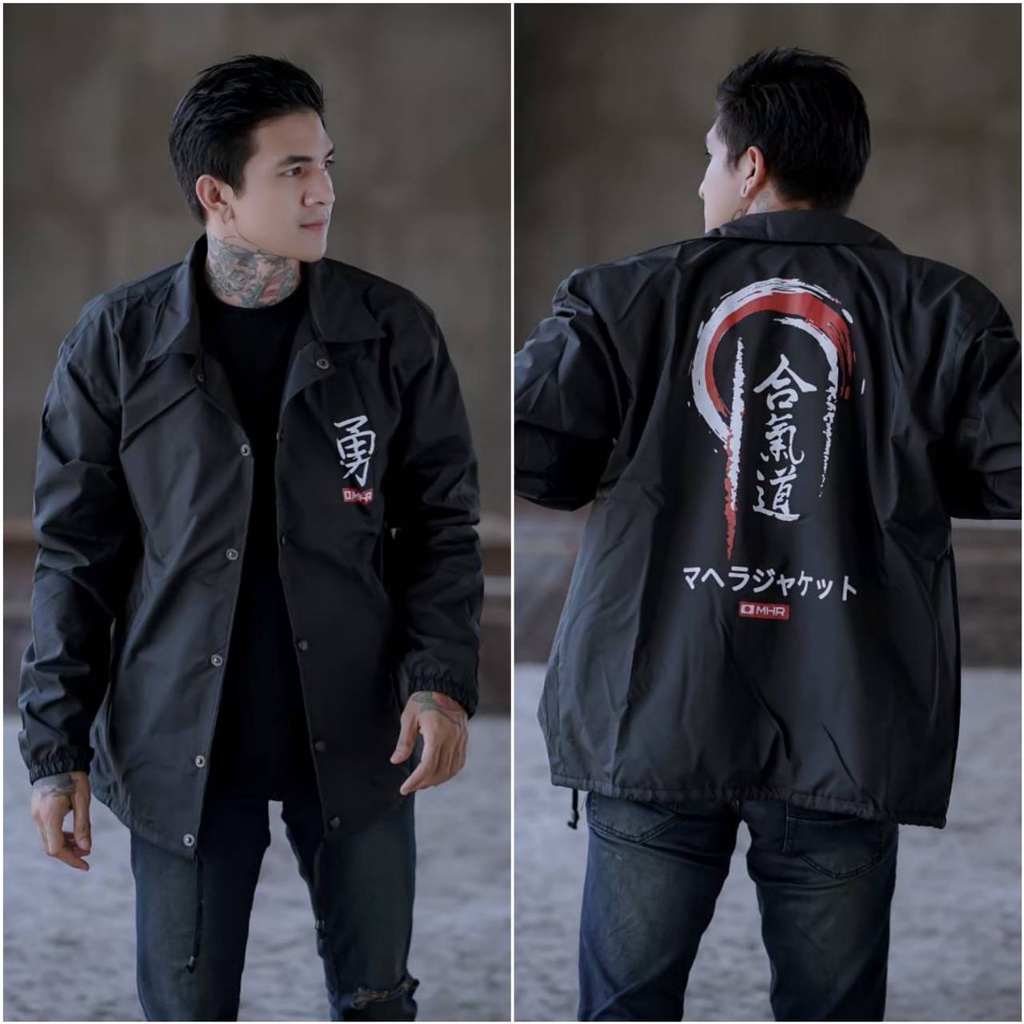 JAKET PRIA - JAKET COACH SALVIO HEXIA - JAKET WINDBREAKER - JAKET PARASUT-MHR Kanji