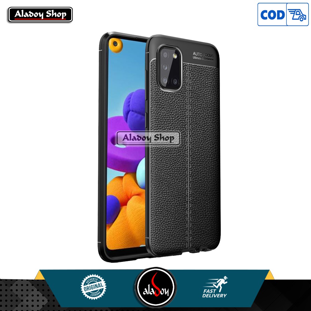 Case Samsung A21S 2020Ultra Slim Autofocus Leather Premium Softcase