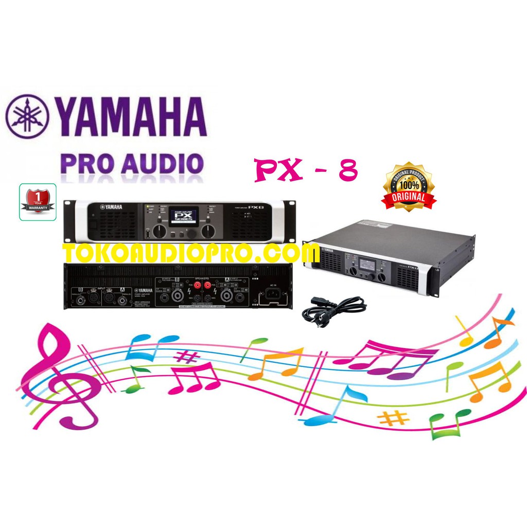 Jual Yamaha PX8 Power Amplifier Original Shopee Indonesia