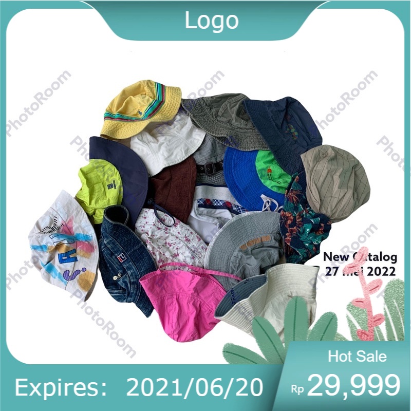 Harga Grosiran BUCKET HAT/TOPI RIMBA IMPORT/BUCKET HAT THRIFT/TOPI RIMBA MURAH/BUCKET MURAH/BUCKET O