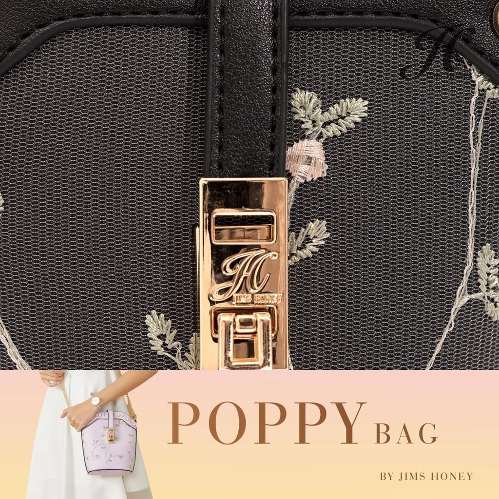 Jims Honey Poppy Bag Tas Selempang Mini Wanita Kecil Fashion Korea Casual Import Jimshoney