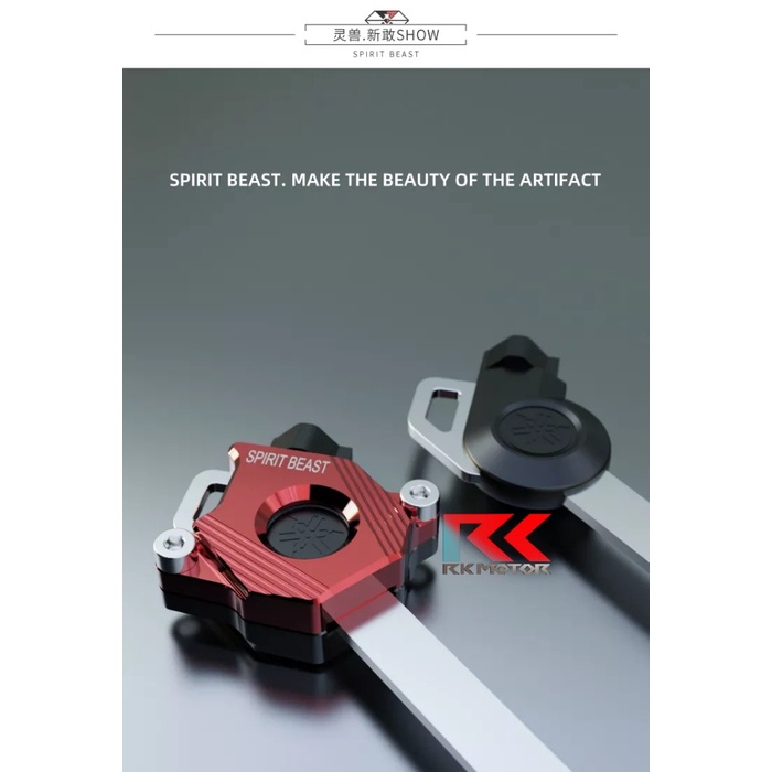 Cover Kunci Motor Yamaha Nmax Spirit Beast Alumunium