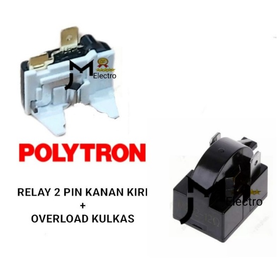 Relay Ptc Overload kulkas polytron 2 pintu