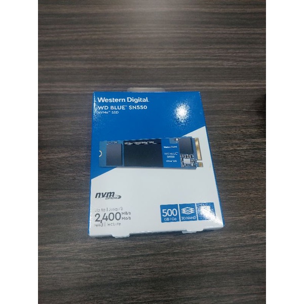 Ssd nvme WD 512gb blue