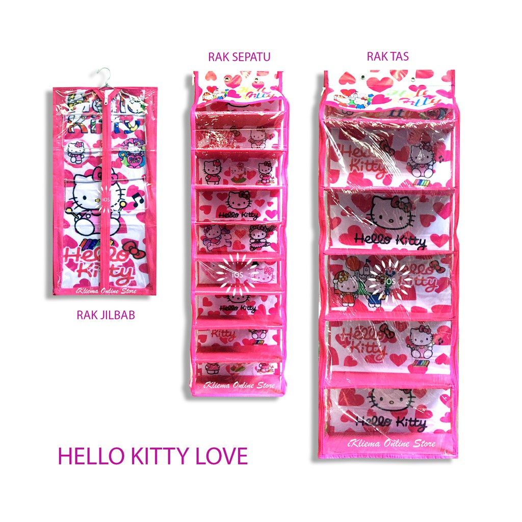 RAK SET 3IN1 GANTUNG/RAK HIJAB RAK TAS RAK SEPATU RAK / RAK GANTUNG MURAH / RAK SUSUN