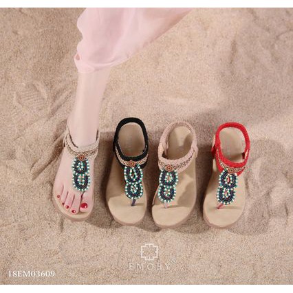SANDAL WEDGES WANITA EMORY KAIA 18EMO3609 ORIGINAL