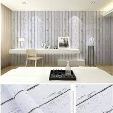 Wallpaper Sticker Dinding 45CMX5M elegan mewah wallpaper kamar tidur ruang tamu murah GH136 KAYU PUTIH