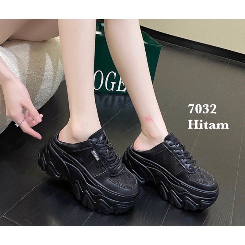 SEPATU WEDGES WANITA IMPOR FASHIONKOREA 7032