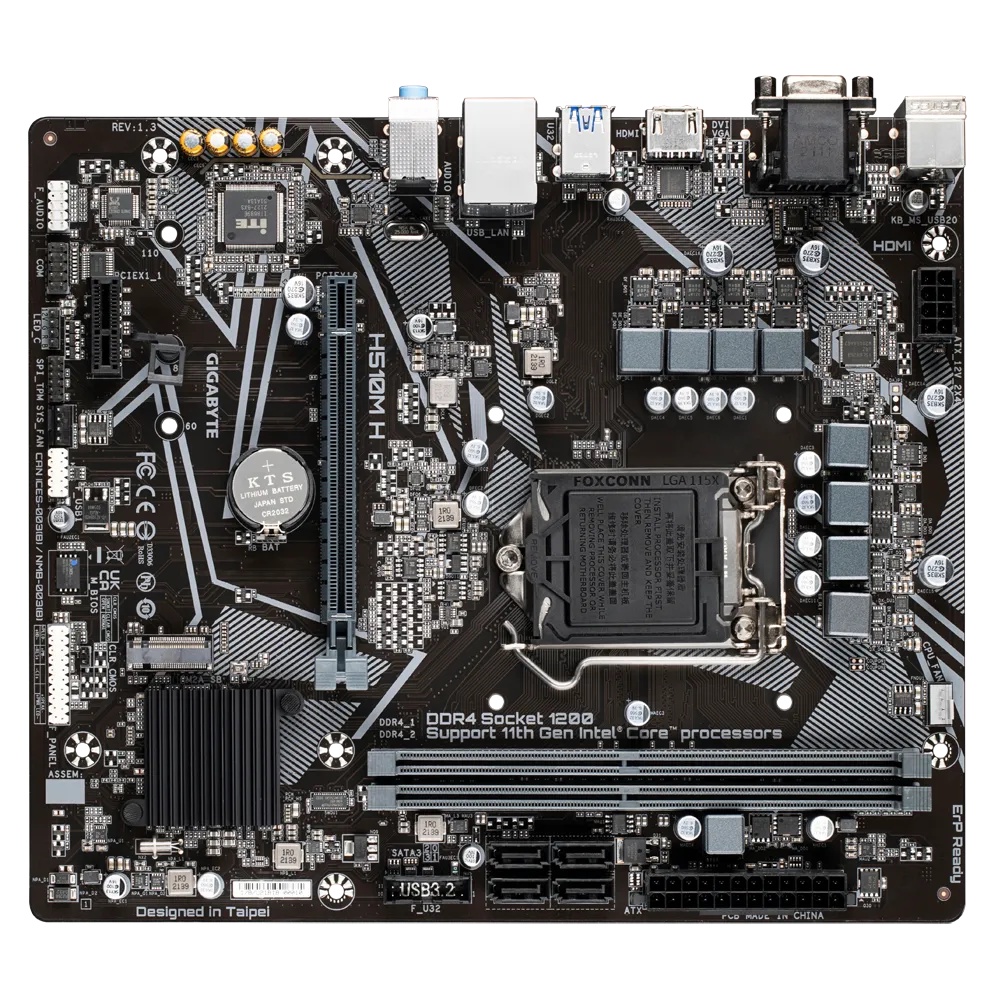 GIGABYTE H510M H | Motherboard Intel Gen11 LGA 1200 H510 M-ATX