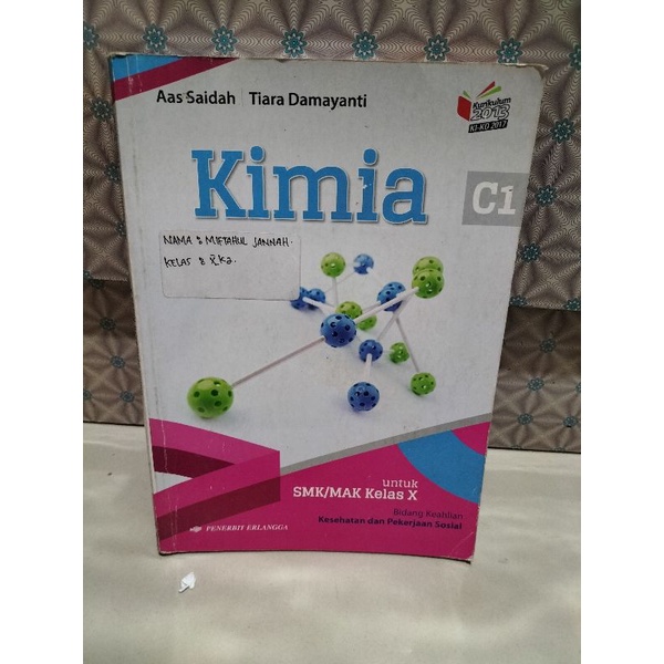 KIMIA SMK KELAS X ERLANGGA