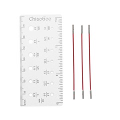 

Chiaogoo TWIST Red Cable 2" (5 cm) - Mini