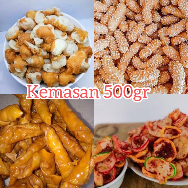 

Cemilan MamaOke Kemasan 500gr / Setengah Kilo