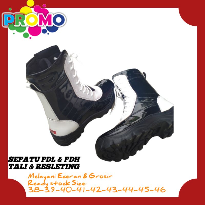 SEPATU PDL PROVOS POLRI-SEPATU PDL PKD MURAH-SEPATU PKD-SEPATU PROVOS POLISI