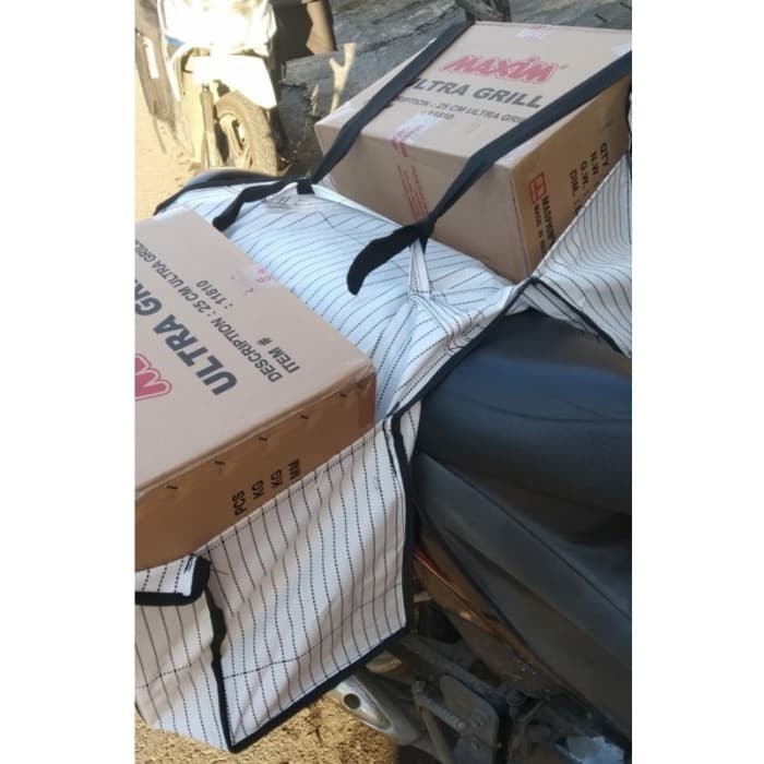 Anjay   SEPATU KANTOR tas motor karung ronjot plastik obrok rengkek kurir