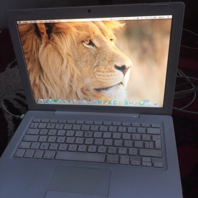 MACBOOK WHITE PUTIH LEOPARD- SECOND - th 2007 OS XLion - MURAH