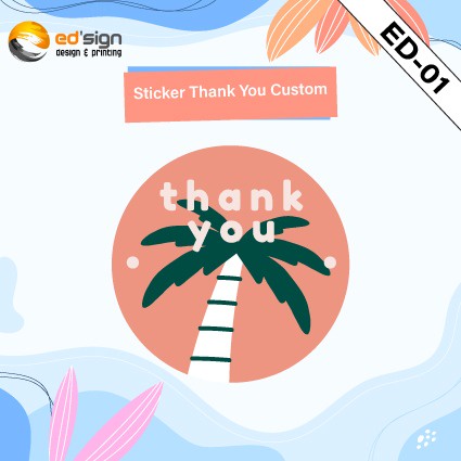 

STIKER LABEL THANK YOU CUSTOM