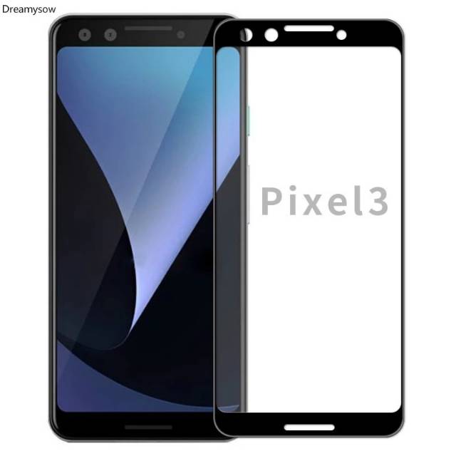 Tempered Glass Google Pixel 3 Full Screen Warna Anti Gores Protector Kaca Google Pixle 3