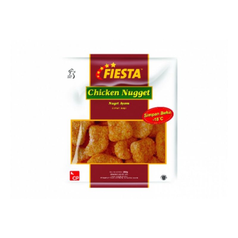 

Fiesta Chicken Nugget 250gr / Naget Ayam Murah / Chicken Nugget /