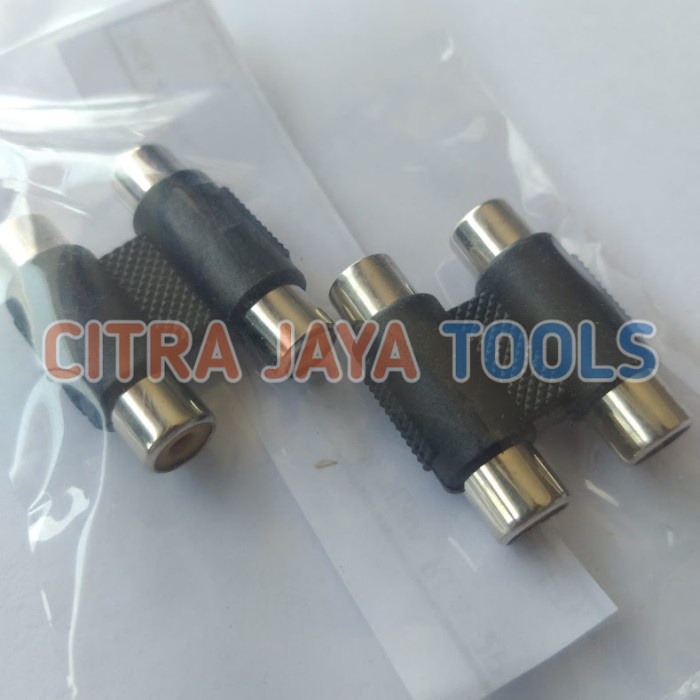 JACK AUDIO Jack H RCA / Jack Connector/ Sambungan RCA 2P