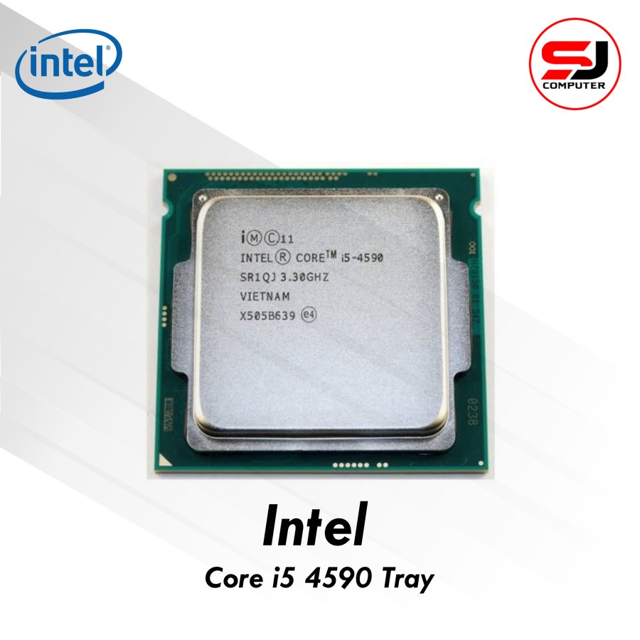 PROCESSOR INTEL CORE i5 4590 3,3 GHz TRAY SOCKET 1150 HASWELL PROSESOR