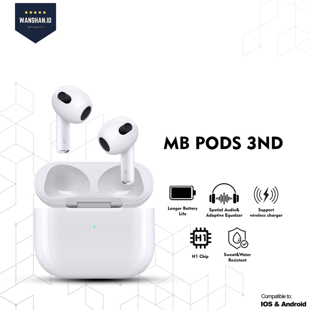 [WS]_Pods_Gen3 Wireless Charging Final Upgrade + IMEI / Serial Number Valid + Spatial Audio