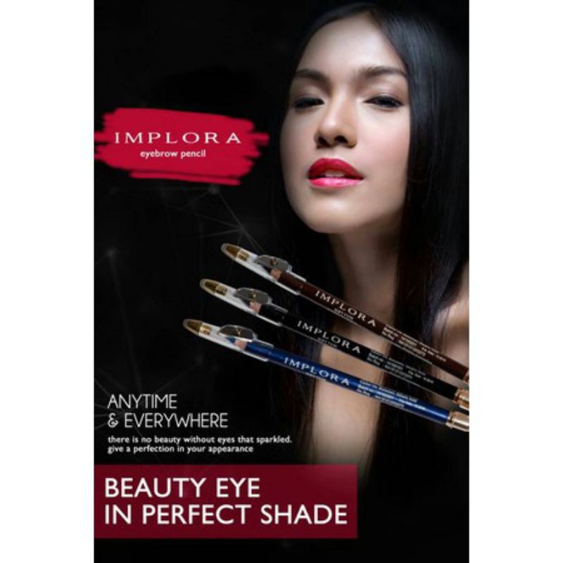 PENSIL ALIS IMPLORA EYEBROW IMPLORA 2 IN1 ORIGINAL