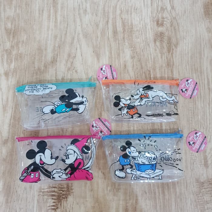 

Boat Shaped Pouch Mickey And Friends Kotak Pensil Pouch Transparan Japan Design Official Disney