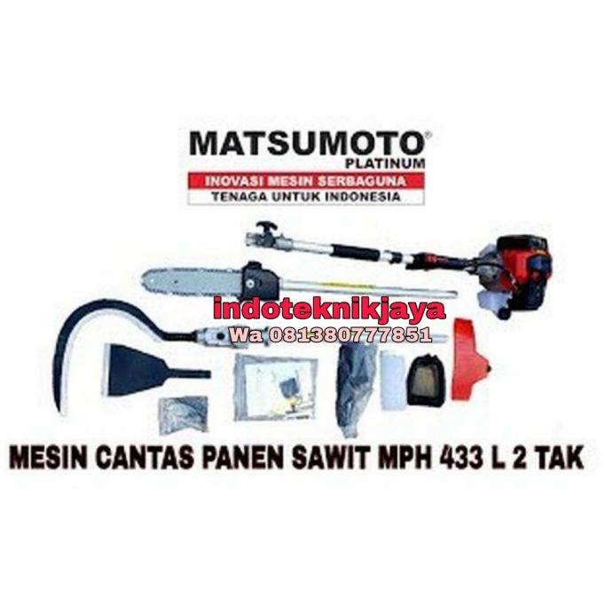 Mesin Cantas Panen Sawit 3 Mata Pisau