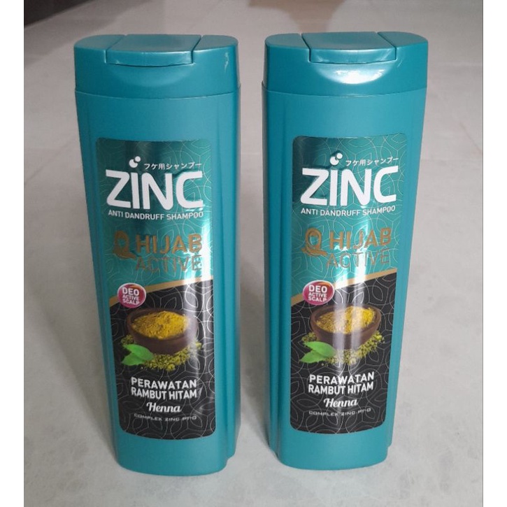 zink hijab shampoo 340 ml