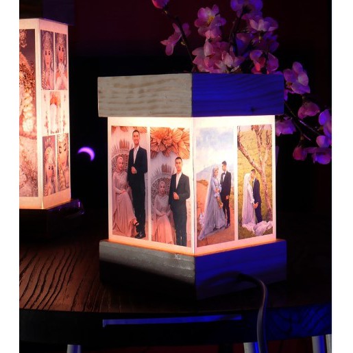 Lampu Hias Lampu Tidur kolase foto kado ulang tahun birthday size kecil