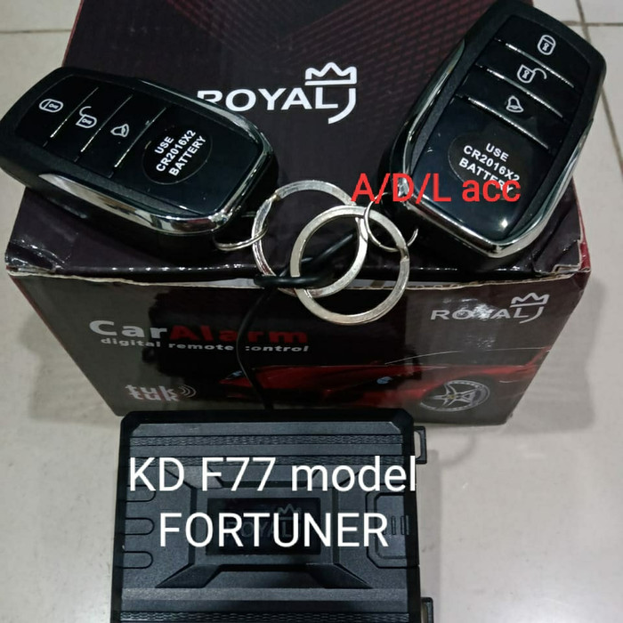 Alarm alaram untuk semua mobil model remote kunci TOYOTA all new fortuner VRZ UNTUK UNIVERSAL