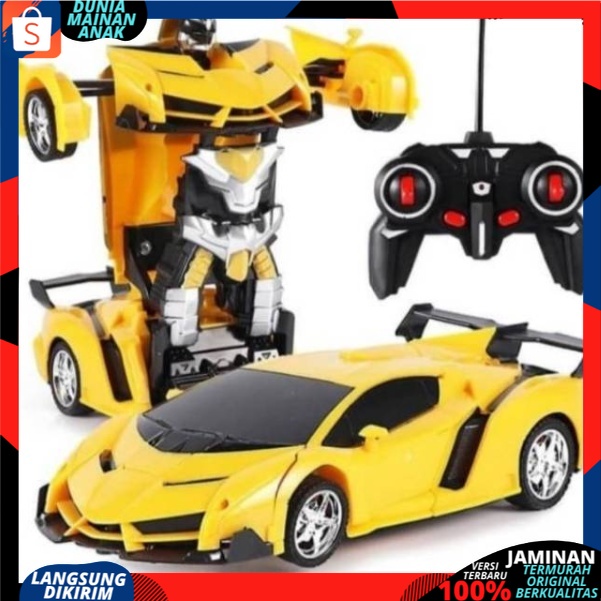 MAINAN ANAK REMOTE CONTROL MOBIL ROBOT RC MOBIL ROBOT RC TRANSFORMER TERBARU