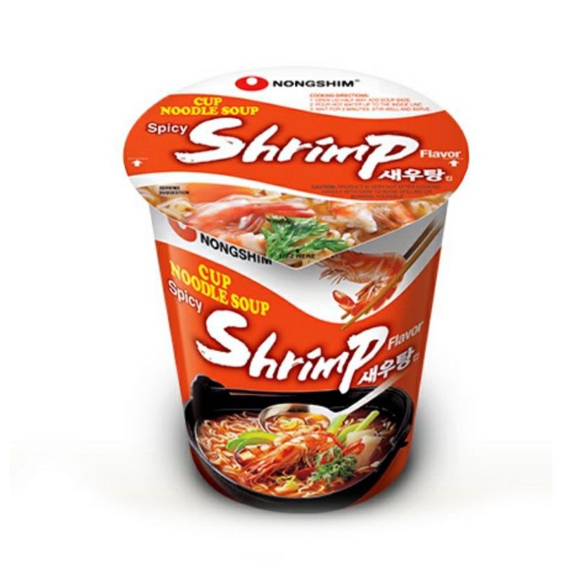 

Nongshim Noodle Soup Shrimp Spicy Flavour 65 gram