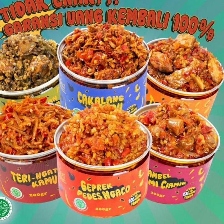 

New - Eat Sambel Sambel Cumi Sambel Teri Tuna Eatsambel 200gr