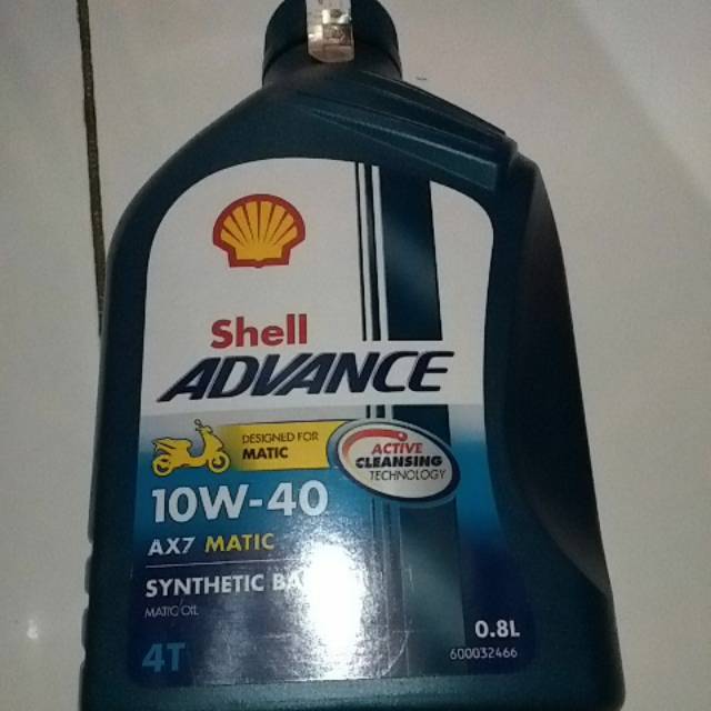 Oli Shell Advance Matic AX7 10W40 800ML