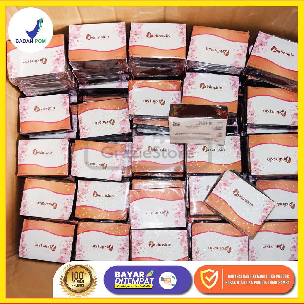 KLINSKIN / SABUN PEMUTIH BADAN / SABUN PEMUTIH PENCERAH WAJAH / KLINSKIN BEAUTY SOAP ORIGINAL