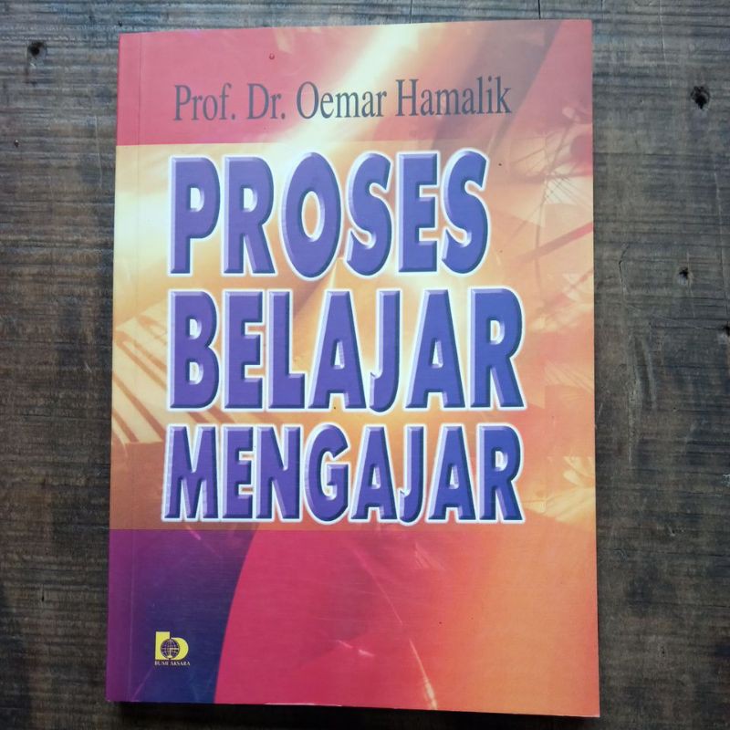 proses belajar mengajar oemar hamalik