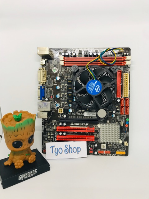 Paket Mainboard H55 plus core i3 530 fan Ram 4gb