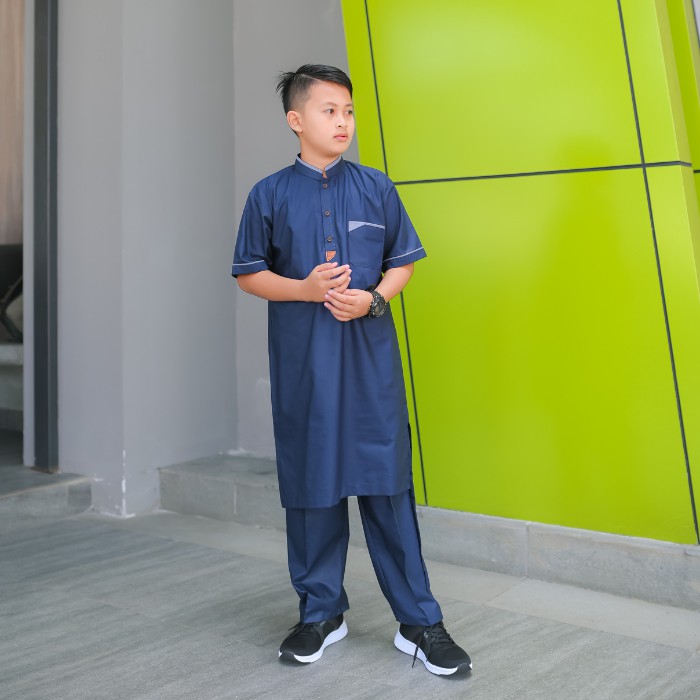 JUBAH ANAK LAKI LAKI UMUR 6TAHUN SAMPI 12TAHUN  BAJU MUSLIM ANAK LAKI SET KOKO ANAK