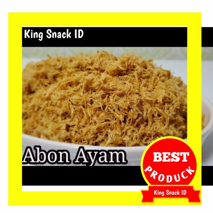 

200 GR ABON AYAM ASLI / ABON AYAM KAMPUNG ASLI 100 % ABON AYAM KAMPUNG - Ayam Negri